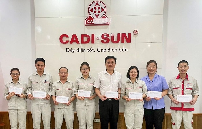 Trao giải cuộc thi Tôi là người CADI-SUN và Nét đẹp CADI-SUN online 2024